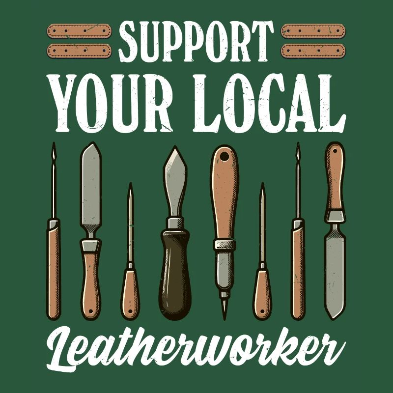 Leatherwork, Stamping, Craftsman, Leatherworker