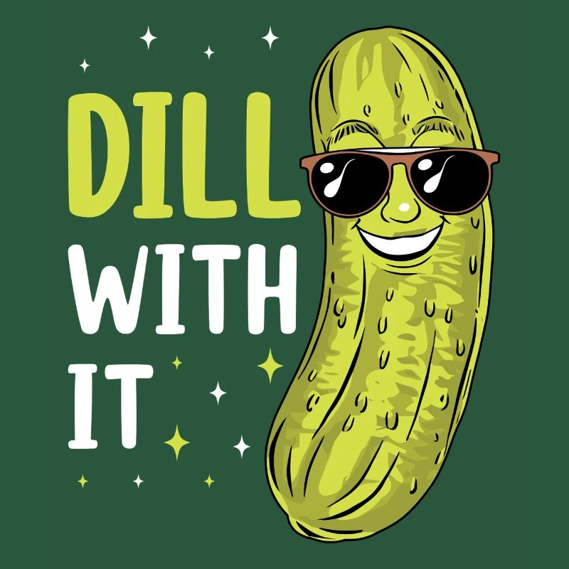 Cornichon à l’aneth Je suis l’un des cornichons