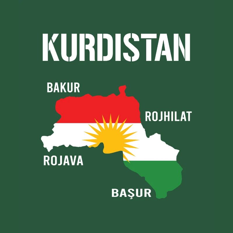 Kurdistan Flag Bakur Bashur Rojava Rojhlt Newroz