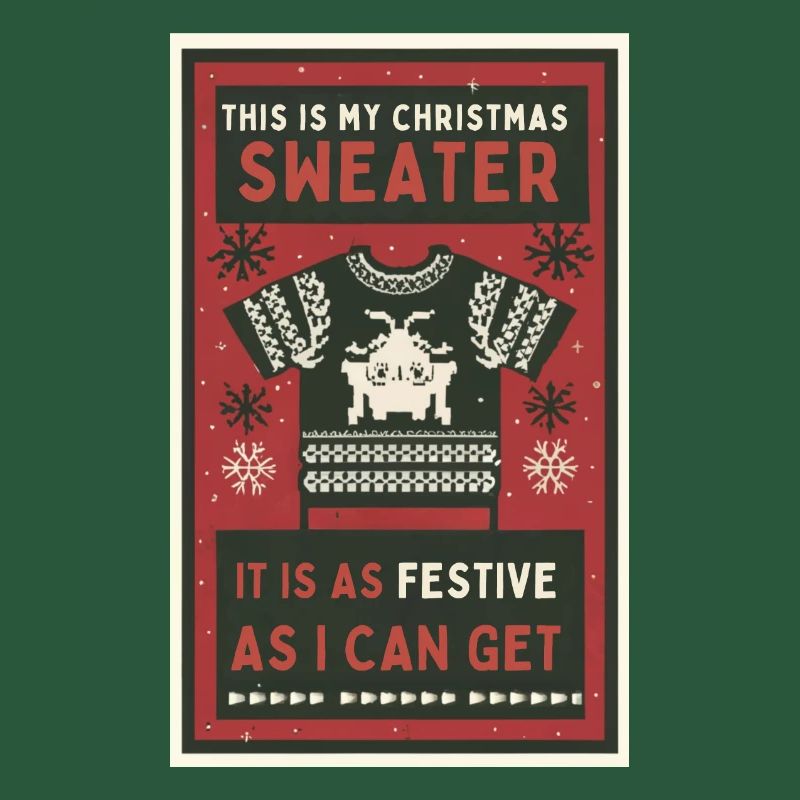 C’est mon pull de Noël.