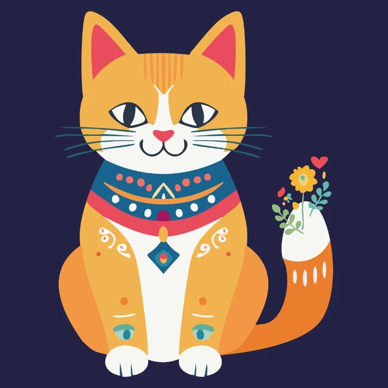 mignon chat folklore