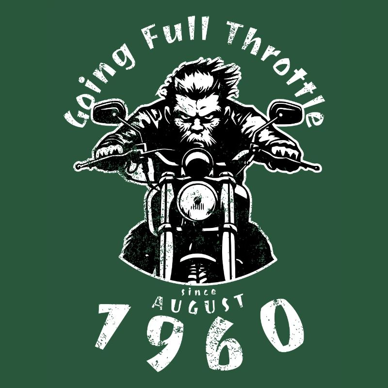 65. Geburtstag Going Full Throttle Since 08/1960