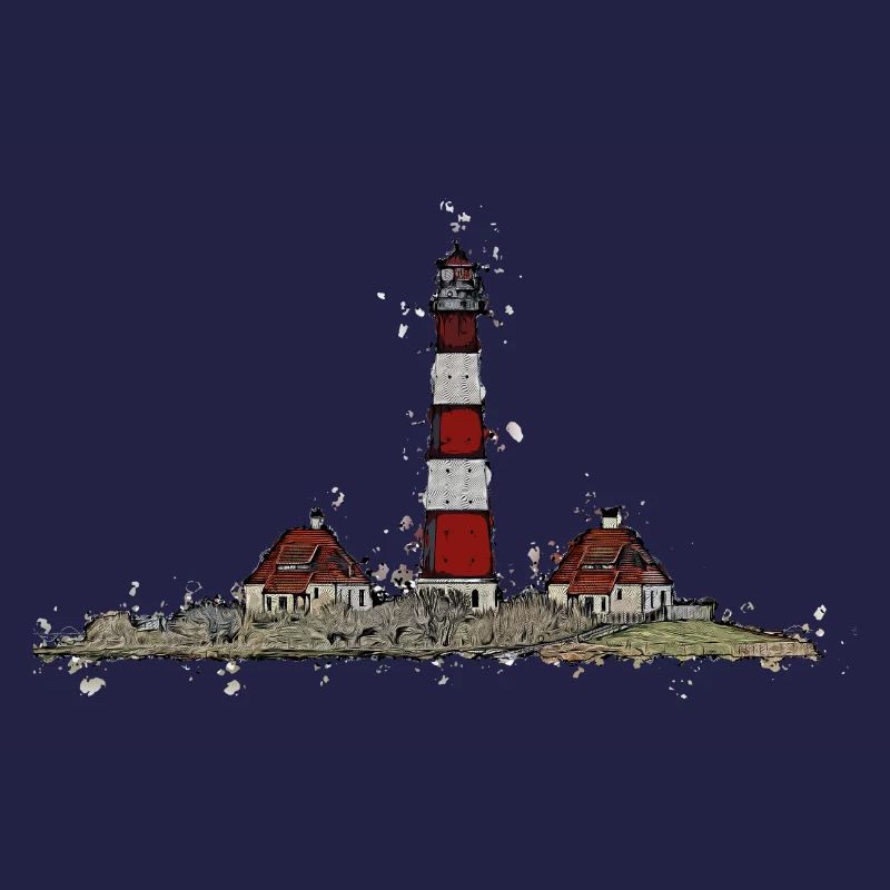Der Westerhever Leuchtturm mal anders