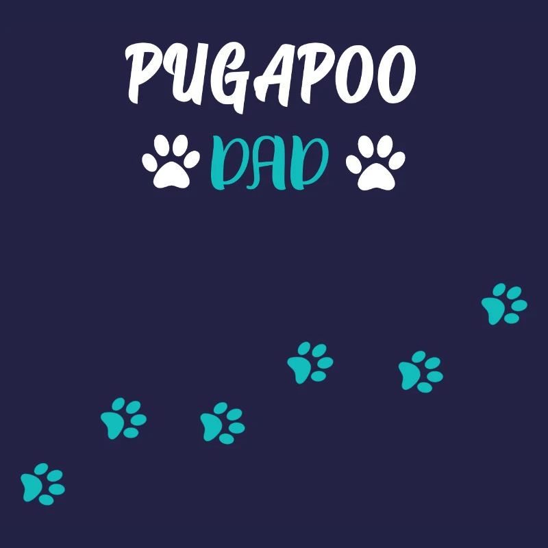Pugapoo Dad - Pudel Mops Mix