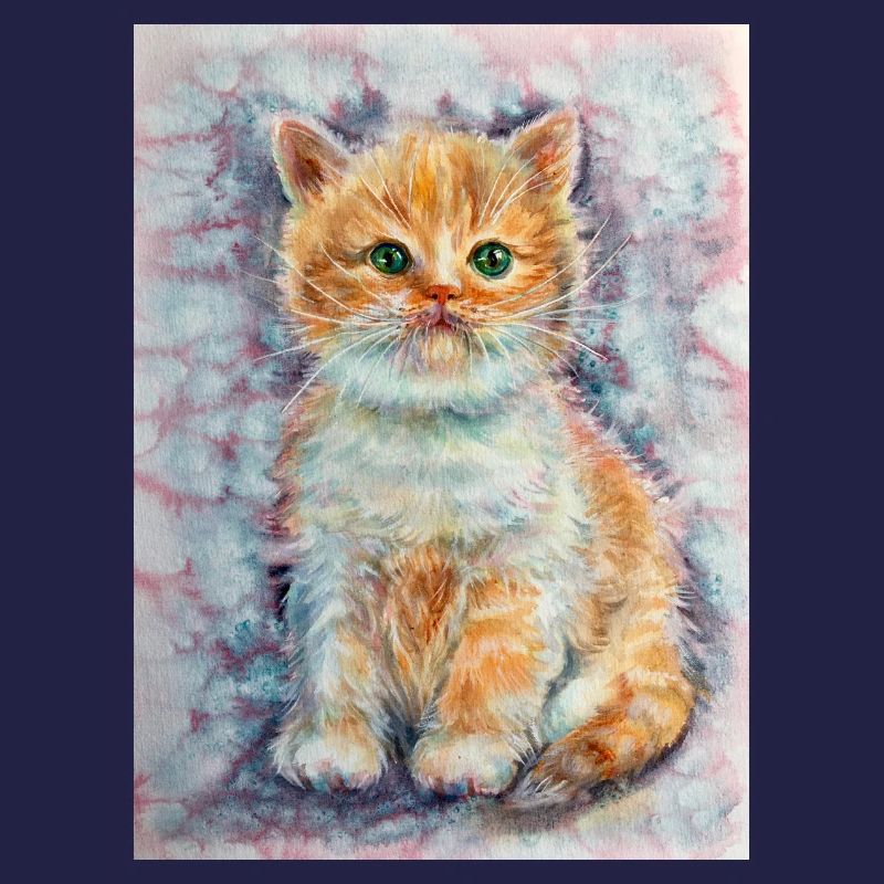 Petit chaton. Mastic.