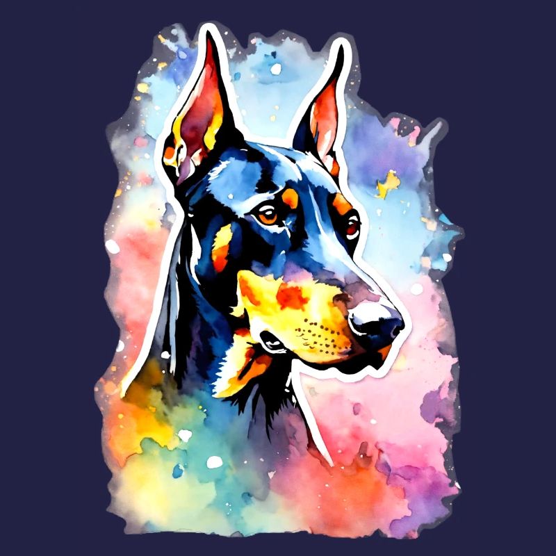 Dobermann Dobermann Hund Dobermann