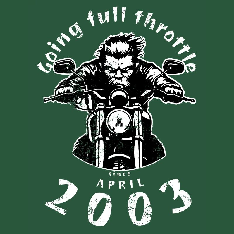 22. Geburtstag: Going full throttle since 04/2003