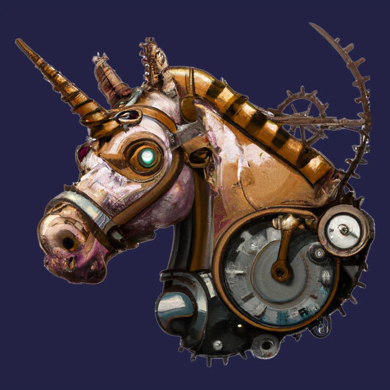 Steampunk Einhorn