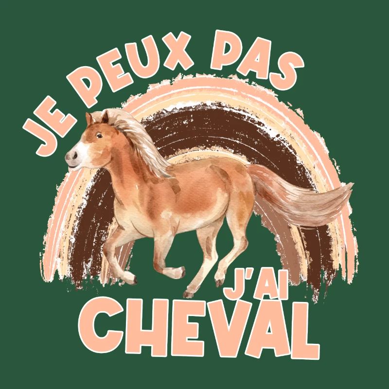 j'peux pas j'ai cheval style rainbow boho