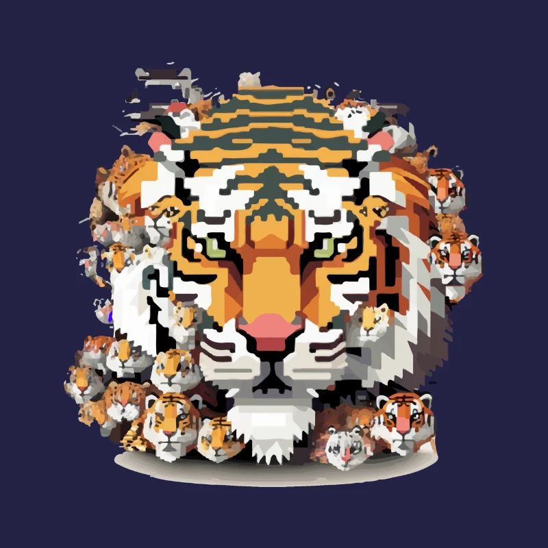 Der Pixeltiger