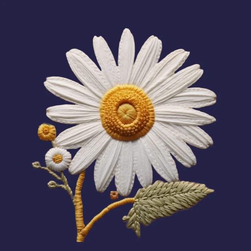 Gesticktes Gänseblümchen