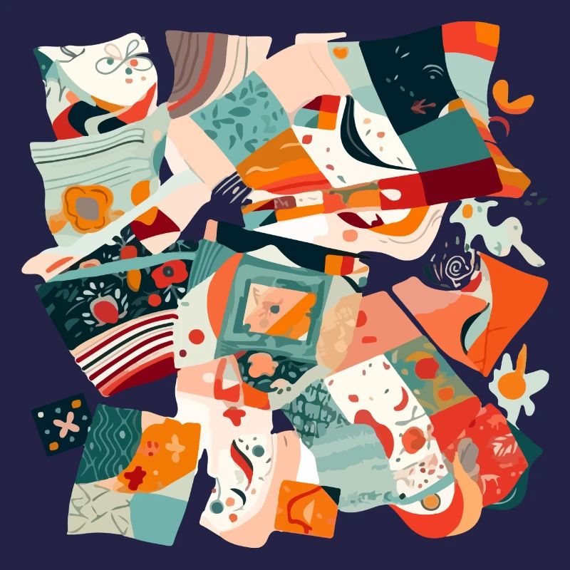Fabric patchwork