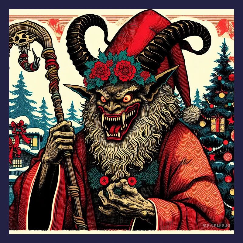 Krampus-Weihnachtsmann