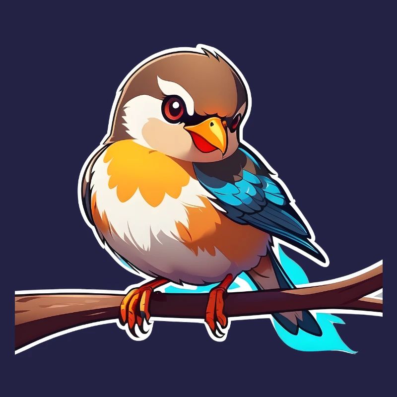 Junger Spatz