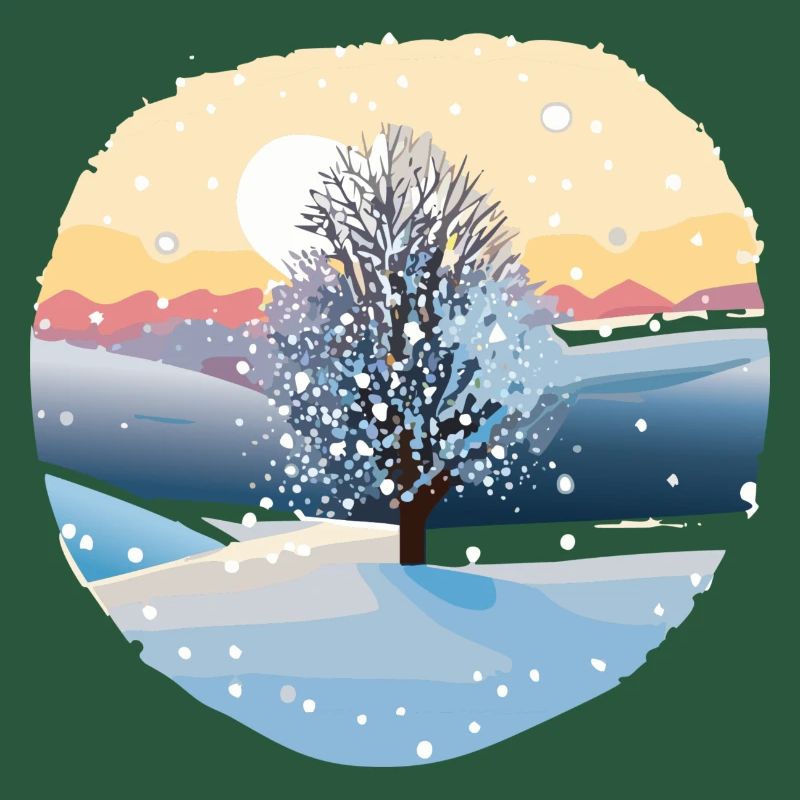 Winter Magic: Snow Magic Tree