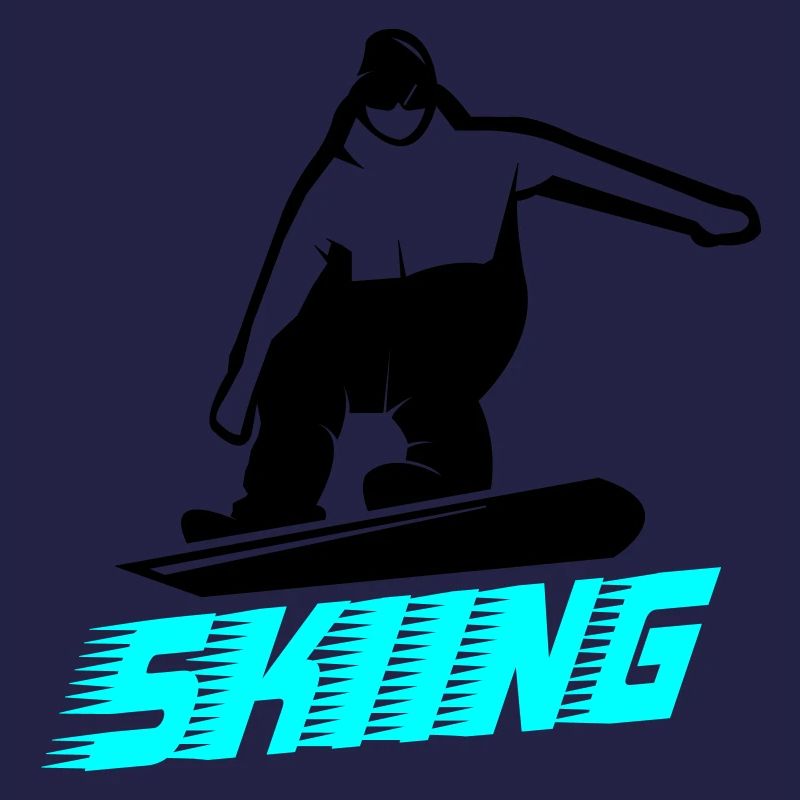 skiing