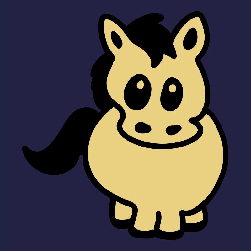 Dickes Pony
