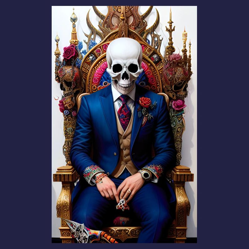 ARTWORK Skull Throne
