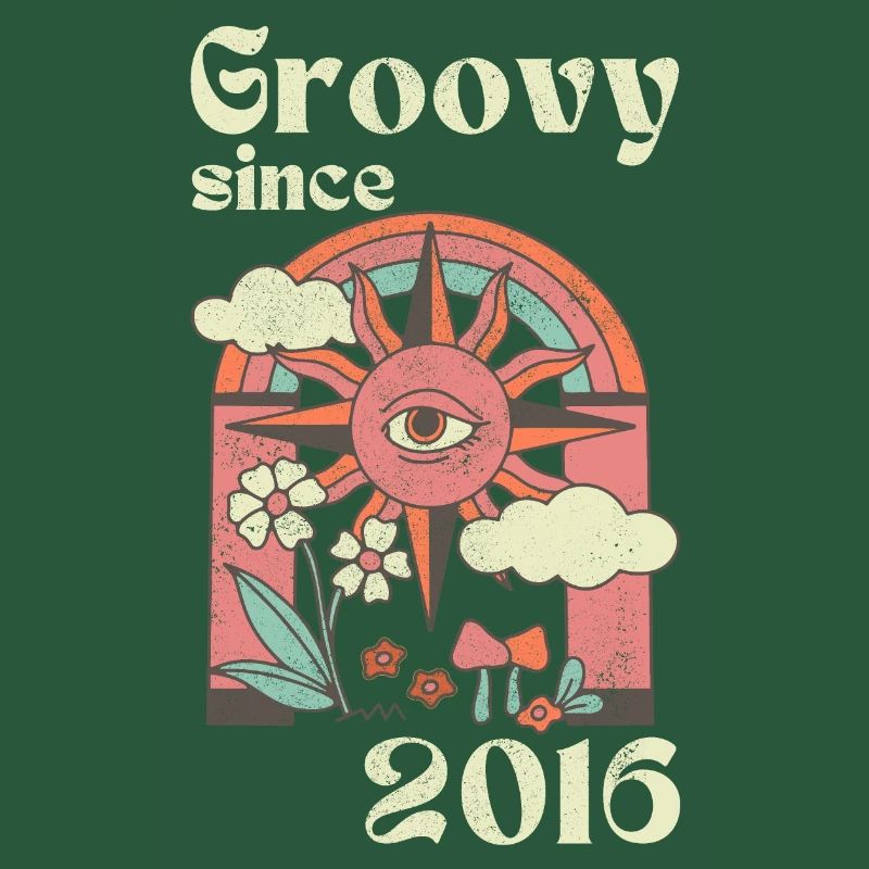 Groovy since 2016 with retro graphics