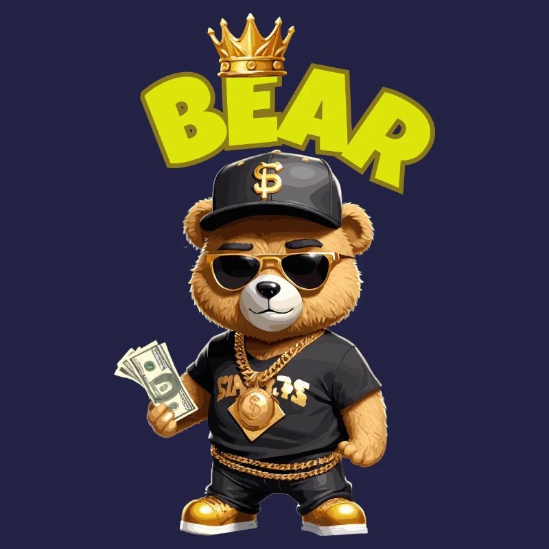 Teddybär mit Geld