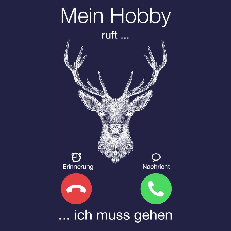 Geschenk Anruf Jagd Hirsch ruft