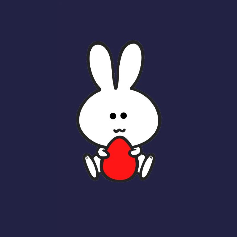 Easter bunny Easter eggs