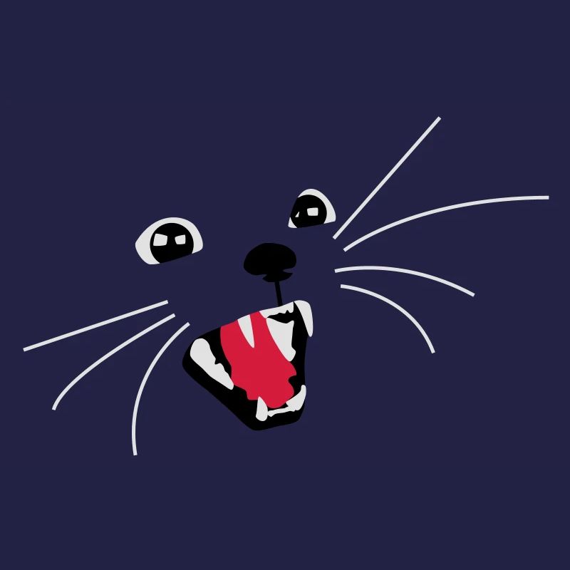 Böse Katze