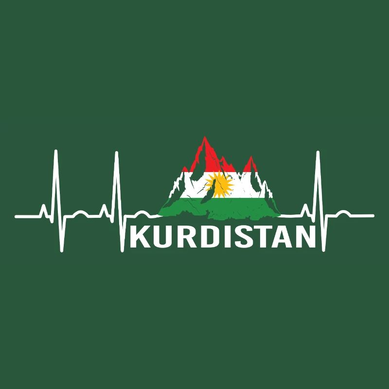 Drapeau du Kurdistan Bakur Bashur Rojava Rojhlt Newroz