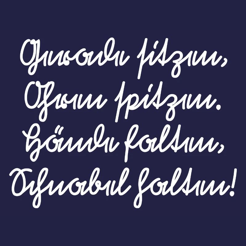 Class rules for the school in German script