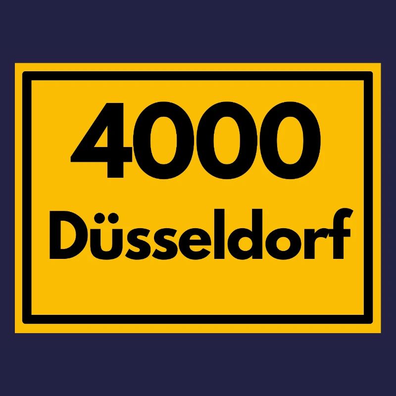 OLD POSTCODE POSTCODE RETRO 4000 DÜSSELDORF - OLD