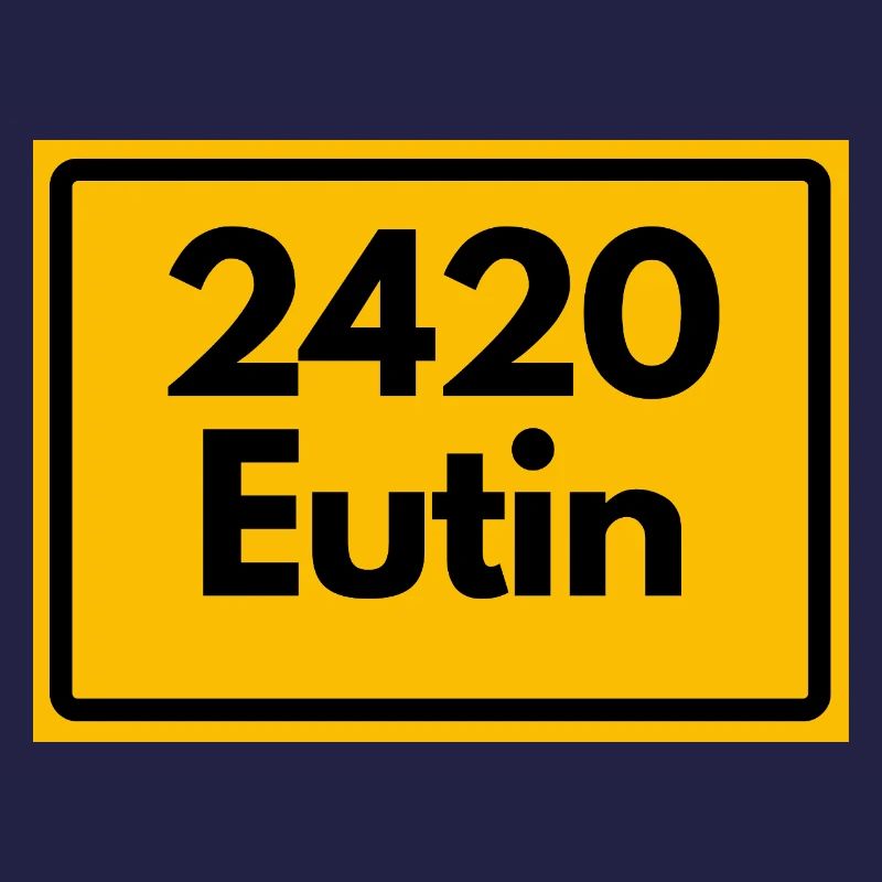 ANCIEN CODE POSTAL RÉTRO 2420 EUTIN – SCHLOSS
