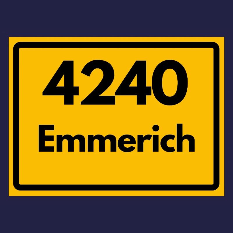 ANCIEN CODE POSTAL RETRO 4240 EMMERICH – RHEIN