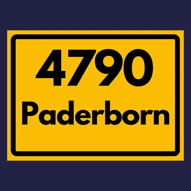 OLD POSTCODE POSTCODE RETRO 4790 PADERBORN