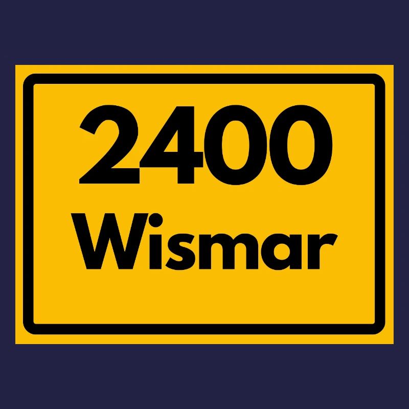 OLD POSTCODE POSTCODE RETRO 2400 WISMAR HEIMAT