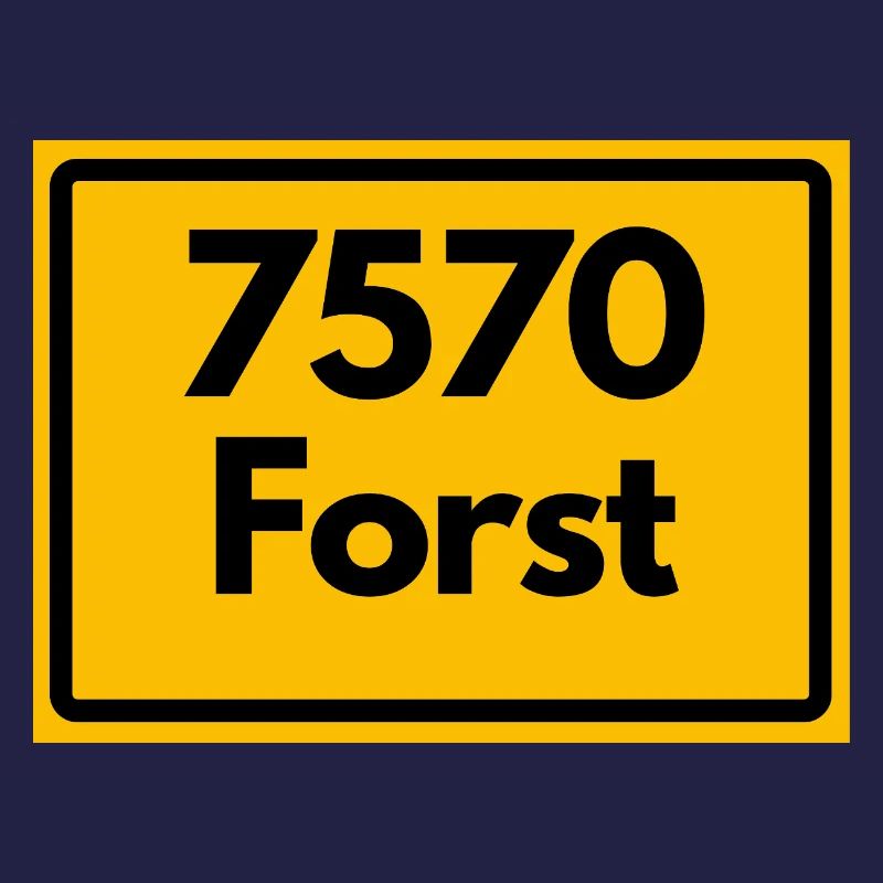 ANCIEN CODE POSTAL RETRO 7570 FORST