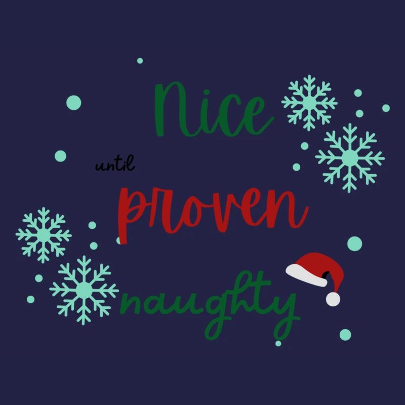 Nice until proven naughty Weihnachtspullover