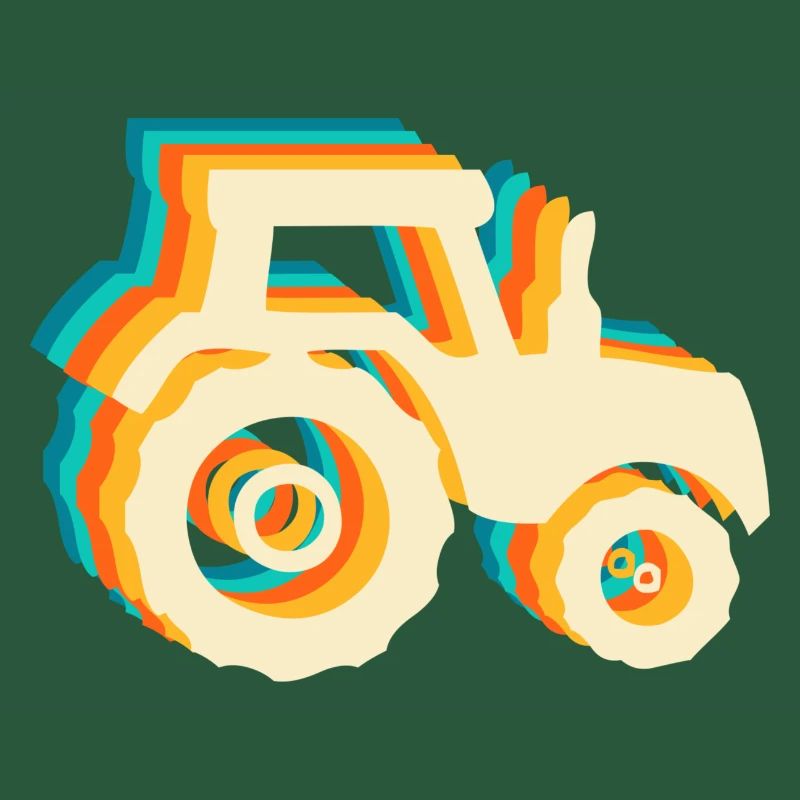 Retro tractor