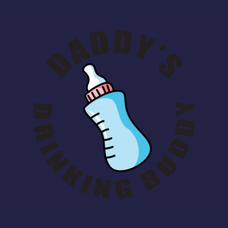 Daddy's drinking buddy