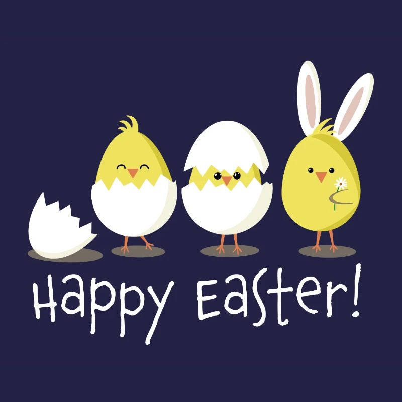 Happy Easter Chick Egg Easter Egg