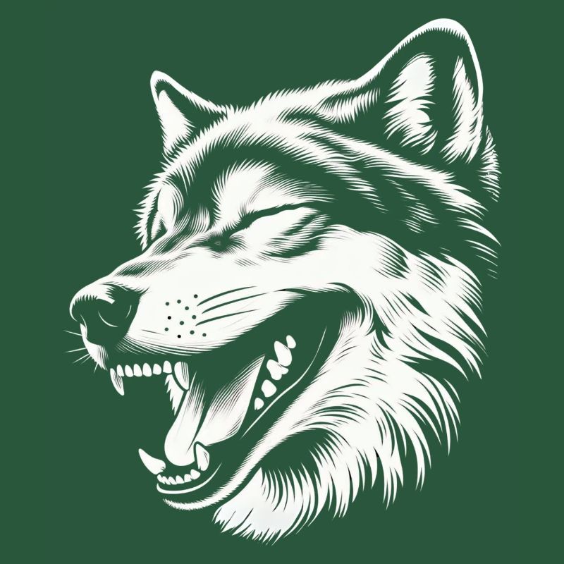 Laughing 🐺 wolf