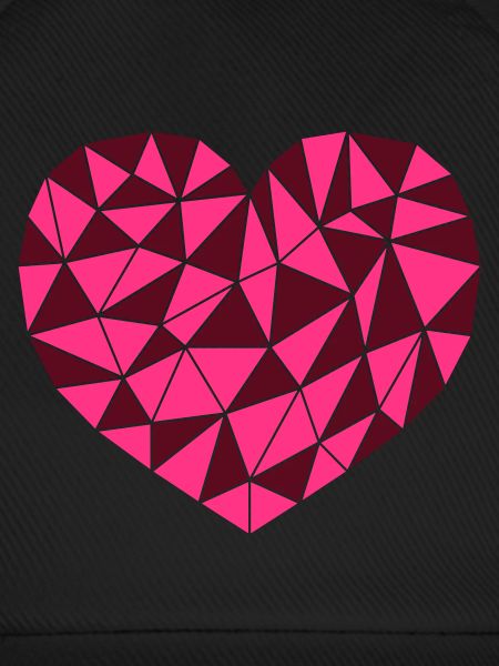 Pinkes Gitter Herz