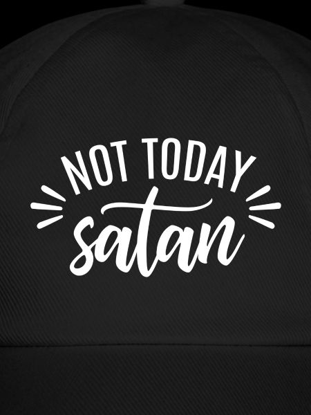 Not Today Satan white