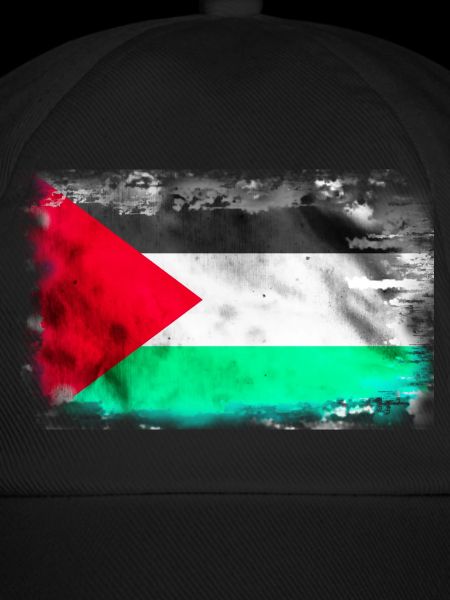 Hintergrund mit der Flagge Palästinas