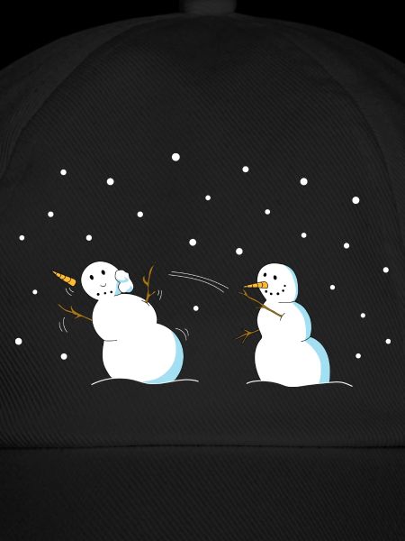 Schneeballschlacht
