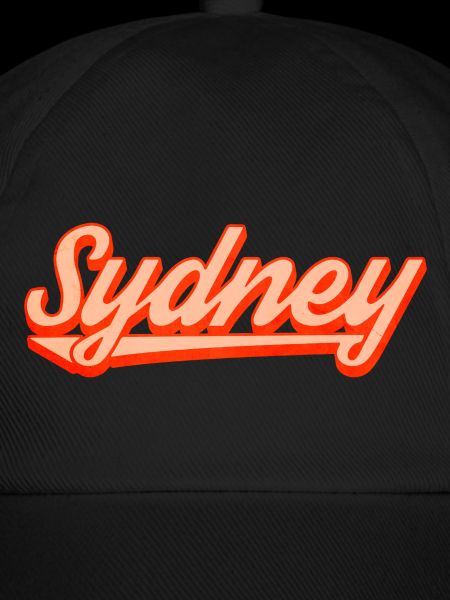 Sydney Retro Script Logo