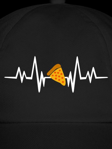 Pizza-Herzschlag Muster