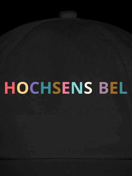 Hochsensibel - bunte Pastell Buchstaben