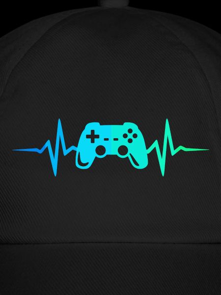 Gamer Herzschlag Gaming Controller Gamepad Zocker