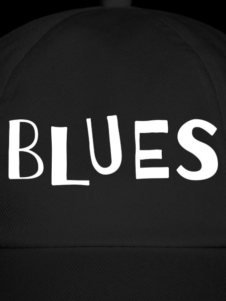 Distressed Blues Typografie