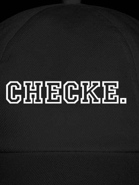 Checke Statement Spruch Minimalistisch